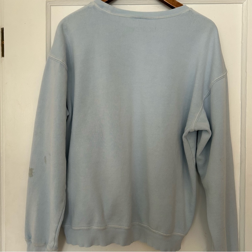 Taylor Swift 1989 Light Blue Crewneck Sweatshirt Size M | Original Era Merch - Picture 2 of 5